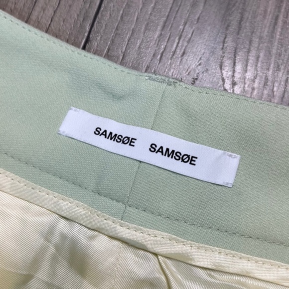 Samsøe & Samsøe NWT Samsoe Samsoe Fally Shorts Fog Green MSRP $143 - Picture 5 of 14